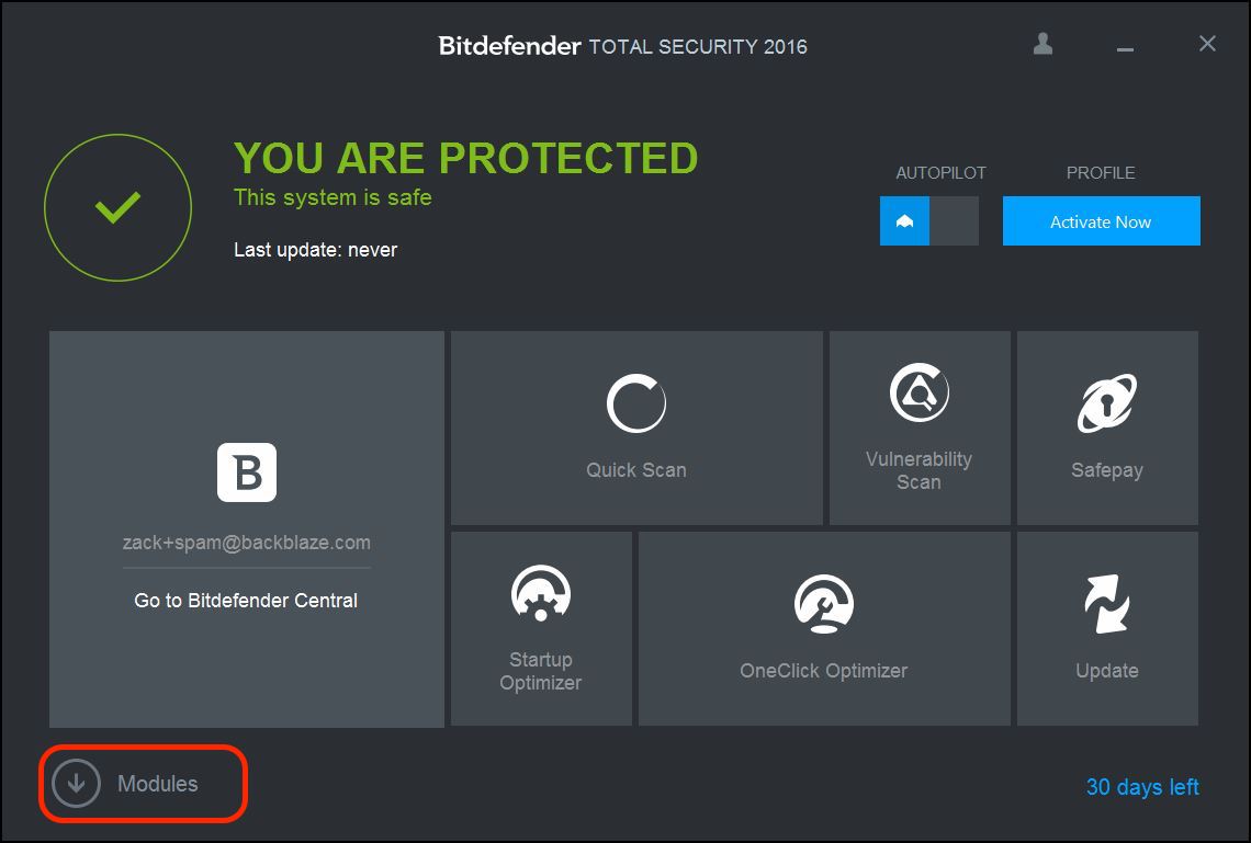 Bitdefender not installing windows 10